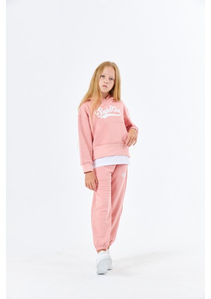 SGK-1321 Serbend Kids Kız Kapüşonlu Okul Sweat fiyatları