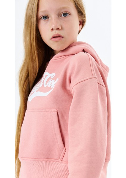 SGK-1321 Serbend Kids Kız Kapüşonlu Okul Sweat modelleri