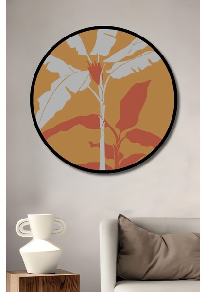 Ahşap Tablo Mid Century Matisse Van Gogh Picasso Magritte Bohem Soyut Minimalist Art Yuvarlak Tablo