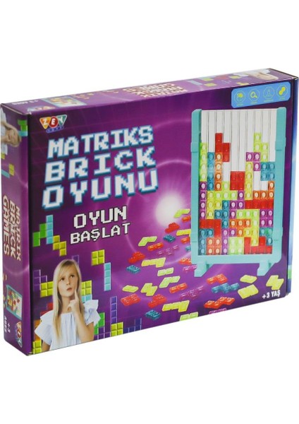 Nessiworld ZEY2036 Matrix Brick Games -Zeytoys