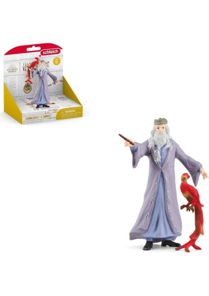 Nessiworld 42637 Schleich - Albus Dumbledore ve Fawkes - Harry Potter Serisi +3 Yaş