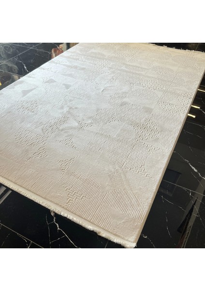Ipek Halı Sardes 6477 Krem Modern Salon Halısı modelleri