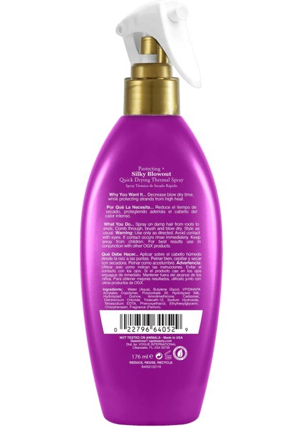 Silk Blowout Isı Koruyucu Fön Spreyi 177ml