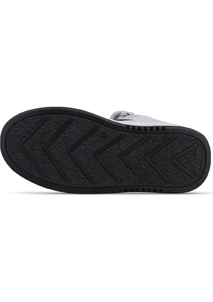 Büyük Çocuk Bağcıklı / Velcro Beyaz-Siyah Sneaker Bot
