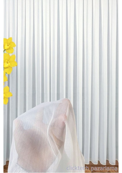 Taç Krep Bambu Tülü Extra Gramajlı 1x3 Sık Pile - Kırışmaz Ütü Gerektirmez fırsatları