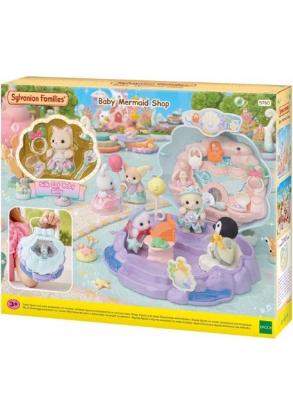 Nessiworld 5760 Sylvanian Families Bebek Denizkızı Dükkanı +4 Yaş