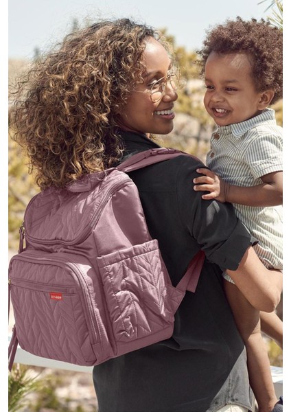 Forma Çok Bölmeli Organizatör Anne Bebek Bakım Pembe Sırt Çantası fiyatları