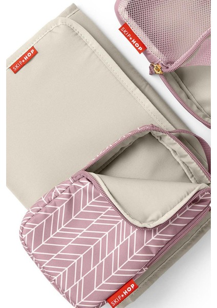 Forma Çok Bölmeli Organizatör Anne Bebek Bakım Pembe Sırt Çantası indirimleri