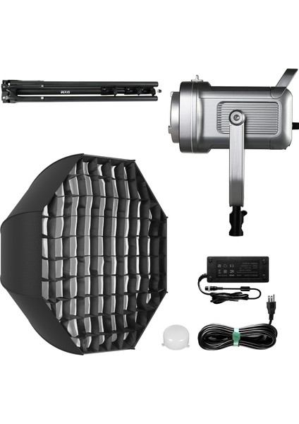 PR150D 150W Bi-Color LED Video Işığı Softbox Set