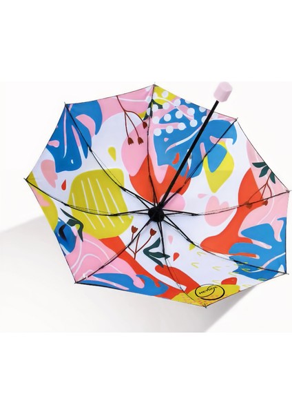 Leonardo Art Kids (Udf50+ Güneş / Yağmur) Hafif Fiber Iskeletli Şemsiye