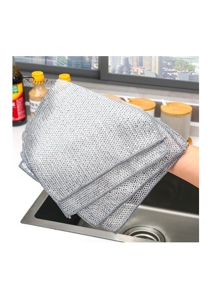 1 Adet 20X20 Inox Tel Bez Zor Kir Bezi, Inox Telli Bulaşık Bezi, Mutfak Banyo Bezi indirimleri