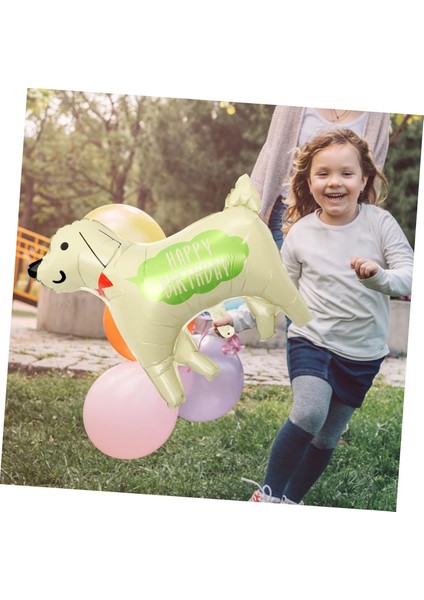 Happy Bırthday Baskılı Köpek Folyo Balon 76X70 cm modelleri