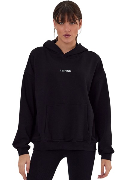 Oversize Kapşonlu Sweatshirt