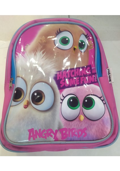 Angry Bırds Ekonomik Okul Çantası (2 Gözlü)