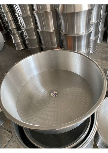 Salça Pekmez Leğeni Tarhana Tavası Çap: 70 Derinlik 22 cm Alüminyum