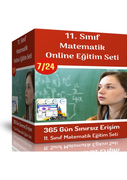 11. Sınıf Matematik Online Görüntülü Eğitim Seti