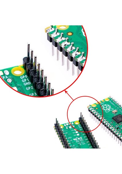 5 Adet 1X40 Pin Erkek Header Tek Sıra 2.54MM 180 Derece Kırılabilir Bölünebilir Konnektör Soket