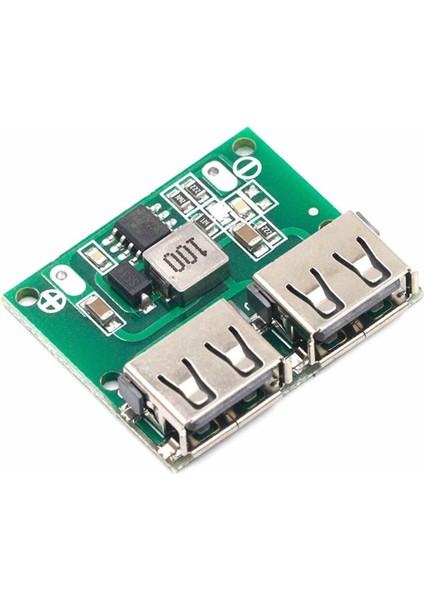 6-24V To 5V 3A Dual USB Çıkış Voltaj Düşürücü HW-681 2x USB Çıkış Şarj Taşınabilir Güç Kaynağı