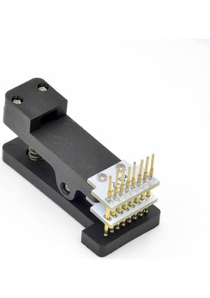8 Pin Programlama Aparatı 2.54MM Pogo Pin Yaylı Mandal Klips Seri Üretim Entegre Hızlı Prog. fiyatları