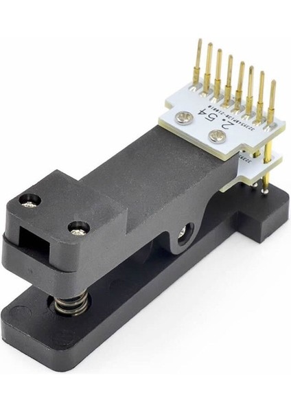 8 Pin Programlama Aparatı 2.54MM Pogo Pin Yaylı Mandal Klips Seri Üretim Entegre Hızlı Prog. indirimleri