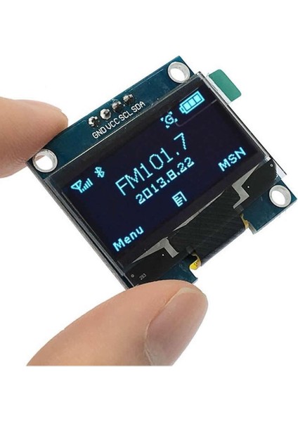 1.3 Inch I2C Mavi OLED LCD Modül SSH1106 Dc 3.3V 5V 128X64 Pixel Grafik LCD Display Ekran