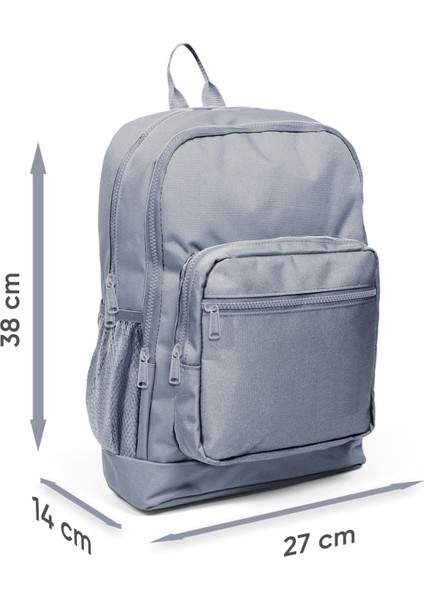 Kids Dinozor Desenli Siyah Gri 3’lü Okul Çanta Seti 3SET23744 fırsatları