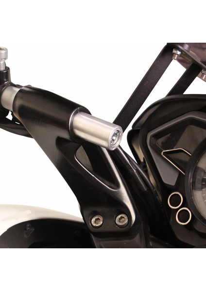 Bajaj Pulsar Ns 200 2011-2024 Uyumlu Telefon / Navigasyon Tutucu Gri