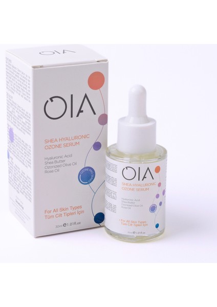 Shea Butter Hyaluronic Ozon Serum 30 ml | Nem Bombası | Onarıcı | Canlandırıcı |%100 Doğal