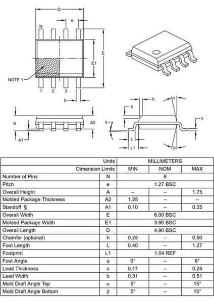 PIC12F675-I/SN So8 8 Bit 20MHZ Mcu Entegre Ic 12F675 Smd Soıc-8