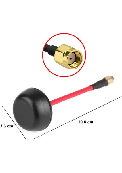 5.8ghz Rpsma Erkek Anten Esnek Dairesel Polarize Omni Mantar Anten Rc Fpv Drone Multicopter