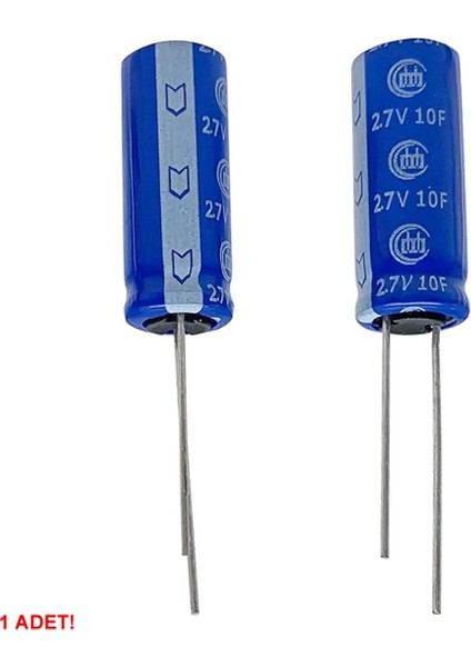 10F 2.7V Süpercap 10X25MM Dıp Süper Kapasitör Enerji Depolama Güneş Rüzgar Akü Batarya Güç Kaynağı fiyatları