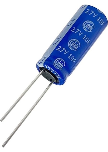 10F 2.7V Süpercap 10X25MM Dıp Süper Kapasitör Enerji Depolama Güneş Rüzgar Akü Batarya Güç Kaynağı fırsatları
