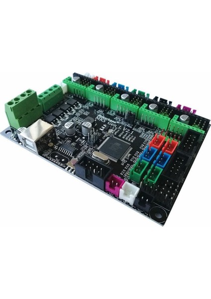 Makerbase Mks Gen L V2.1 3D Yazıcı Kontrol Kartı Lazer Cnc 5x Step Motor Sürücü Ramps A4988 DRV8825
