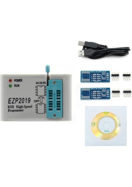 EZP2019 Eeprom Bios Programlayıcı USB Spı Flash Bios 24 25 Winbond Atmel Microochip