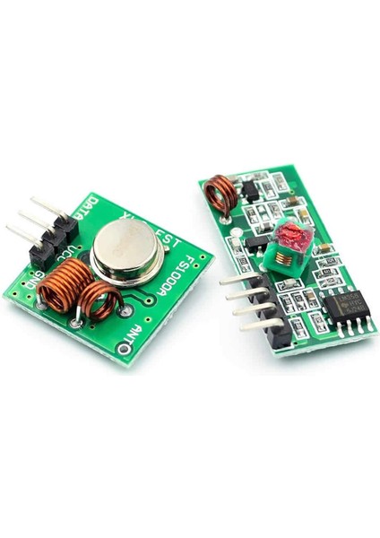 433MHZ Rf Alıcı Verici Modül Çifti Kablosuz Haberleşme Kumanda