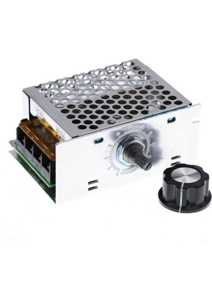 Ac 220V 4000W Dimmer Scr Ac Motor Hız Devir Kontrol Elektrikli Fırın Rezistans Su Isıtıcı Lamba
