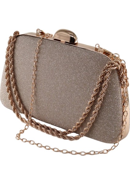 Simli Abiye Çanta.portföy Clutch Çanta.abiye Çanta Gece ÇANTASI.VR760