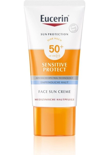 SPF50 Güneş Koruyucu Yüz Kremi 50 ml