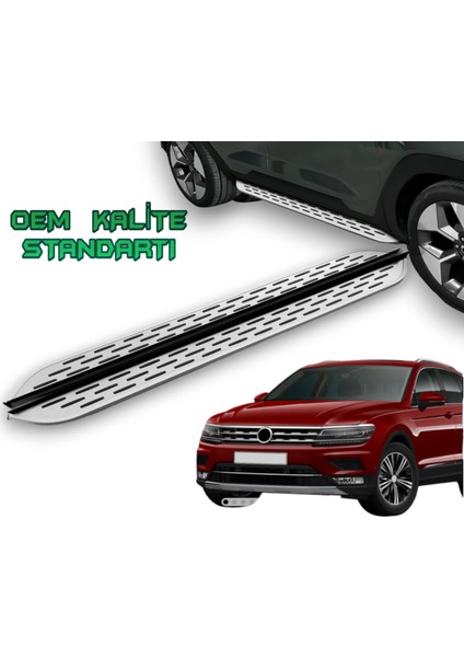 Tiguan 2016 2024 Araca Özel Yan Basamak