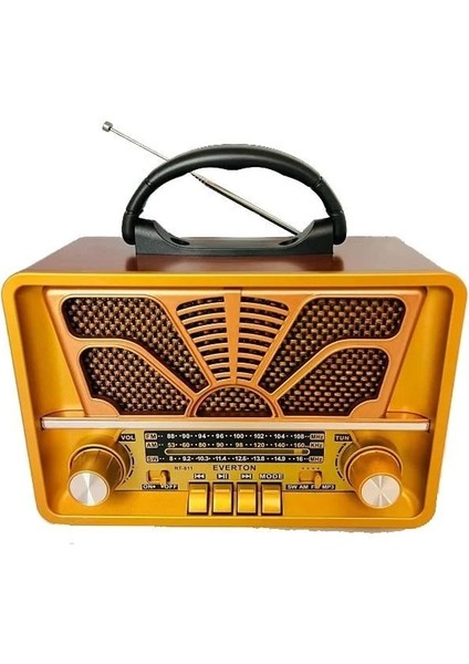 Bluetooth-Usb-Sd-Fm Nostaljik Radyo RT-811