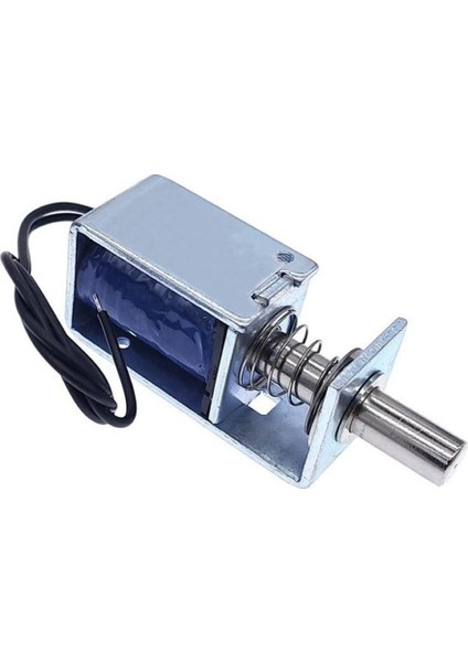 TAU-S0837DL-D Solenoid Kilit Dc 12V 1A 12W 15N Selenoid Elektrikli Manyetik Kapı Depo Kabin Kasa