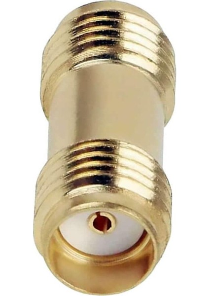 Sma Dişi To Sma Dişi Adaptör Soket Altın Kaplama Soket 0-6ghz Rf Wi-Fi Anten Fpv Lorarouter Modem
