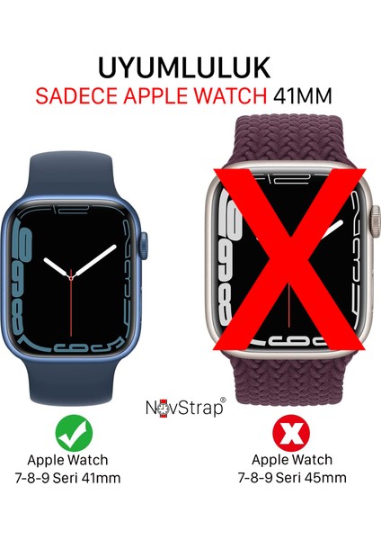 Apple Watch Seri 7 8 9 41MM ile Uyumlu Ekran Kasa Koruyucu Kapak Kılıf 360 Tam Koruma fiyatları