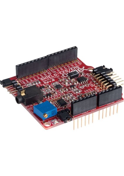 Ekg-Emg Arduino Shield Açık Kaynak Kod Ekg Ecg Emg Nabız Kalp Elektrokardiyografi