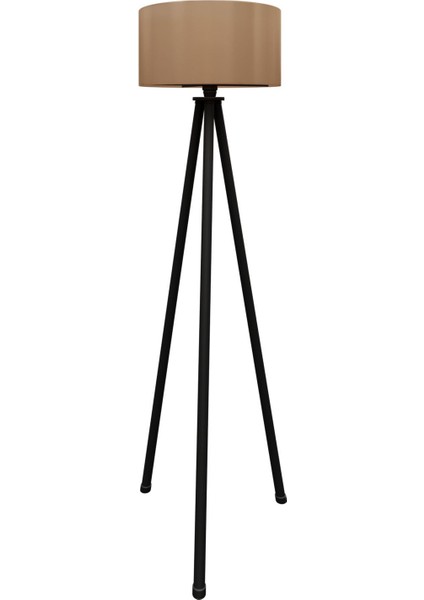 E27 Deluxe Tripod Lambader Cappucıno