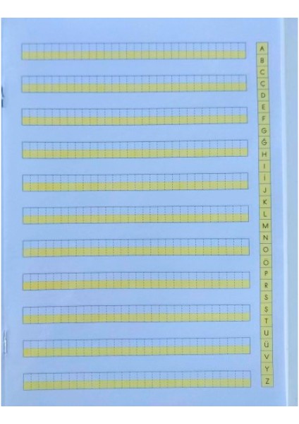 2024 Yeni Müfredat Klavuz Dik Çizgili Güzel Yazı Defteri 2 Adet Orta Boy (16,5X24 cm ) 48 Sayfa fiyatları