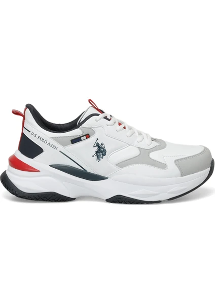 U.S. Polo Assn. Solıdar 4pr Beyaz Erkek Sneaker