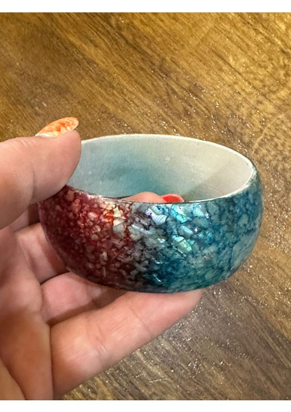 Janjanlı Kemik Kadın Bilezik Çap 7 cm
