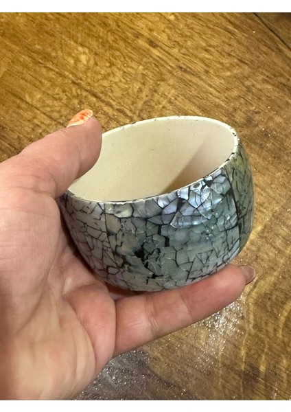 Sedef Işleme Otantik Kadın Bilezik Çap 7 cm