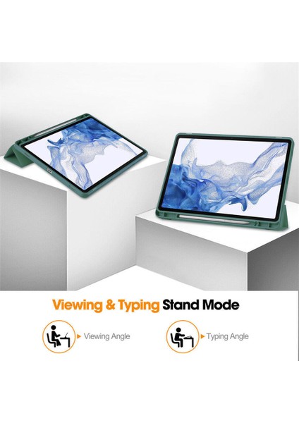 Galaxy Tab S9 Plus X810-X816B-X818 Kalemlikli Uyku Modlu Stromix Standlı Kapaklı Kılıf fiyatları